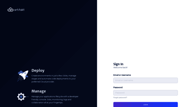 console.artifakt.io