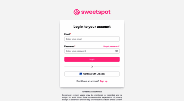 console.sweetspotgov.com