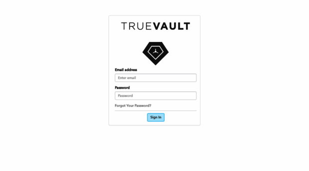 console.truevault.com