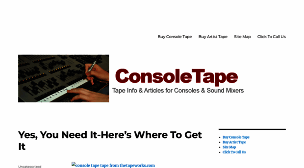 consoletape.com