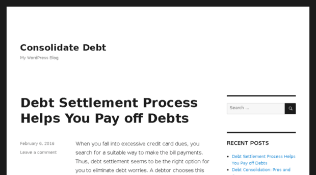 consolidatedebt101.com