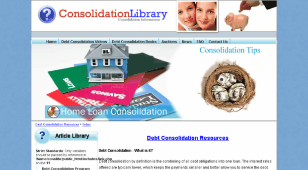 consolidationlibrary.com