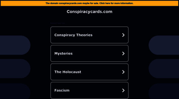 conspiracycards.com