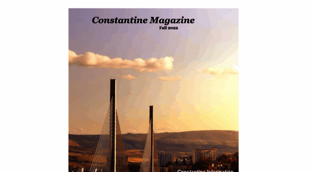 constantinemagazine.com