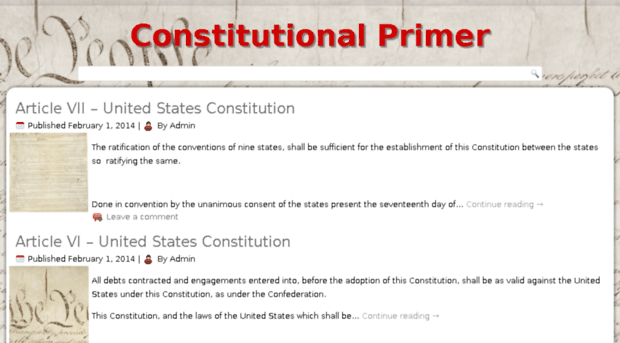 constitutionalprimer.com