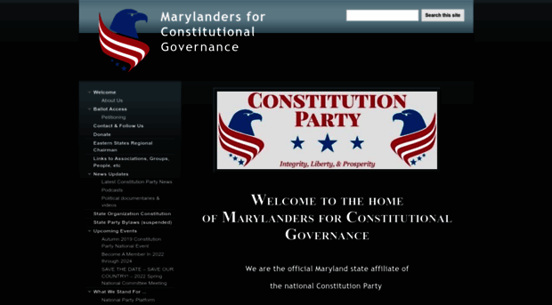 constitutionpartymd.com