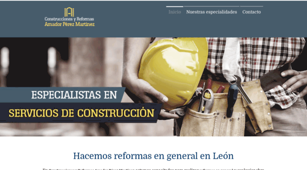 construccionesamadorperez.com