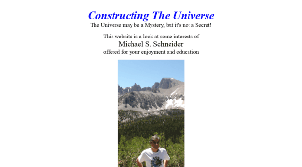 constructingtheuniverse.com