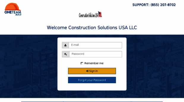 constructionsolutions.oneteam.build