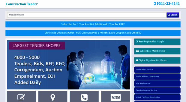 constructiontender.co.in