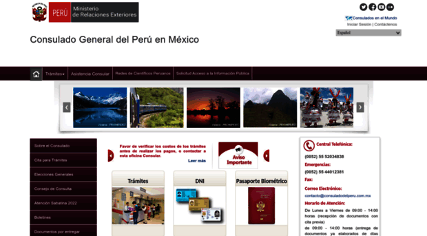 consuladodelperu.com.mx