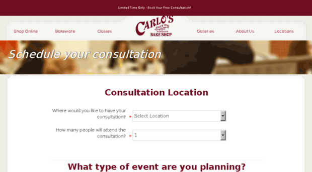 consultations.carlosbakery.com