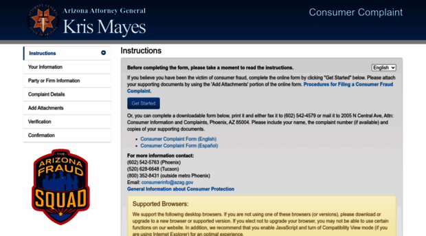 consumer-complaint.azag.gov