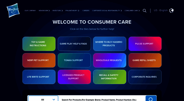 consumercare.hasbro.com