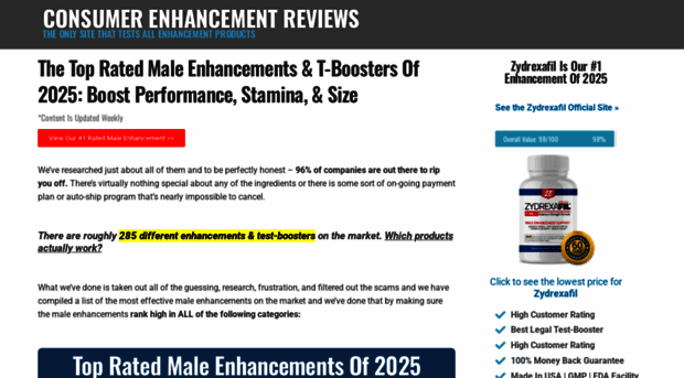 consumerenhancementreviews.com