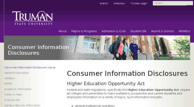 consumerinformation2.truman.edu