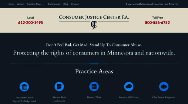 consumerjusticecenter.com