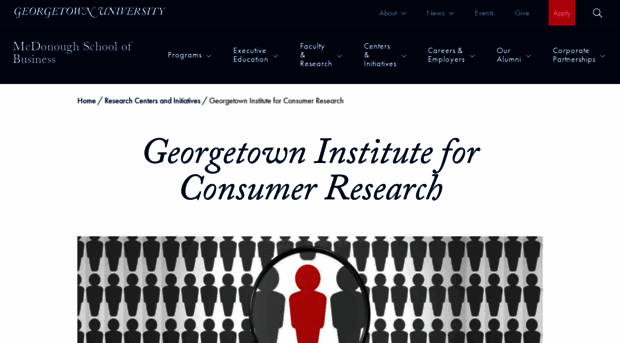 consumerresearch.georgetown.edu