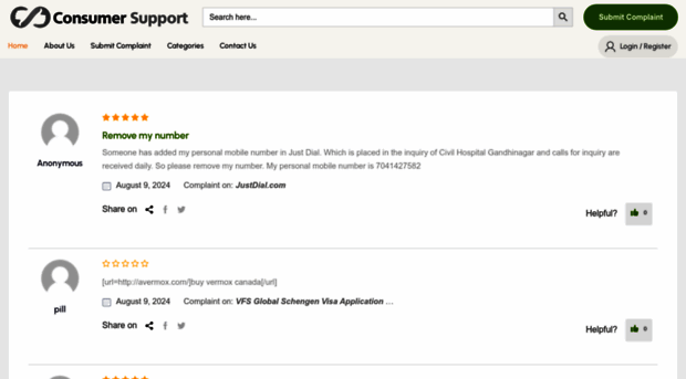 consumersupport.in