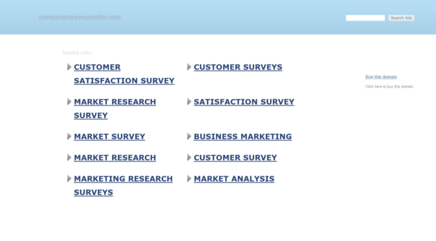 consumersurveycenter.com