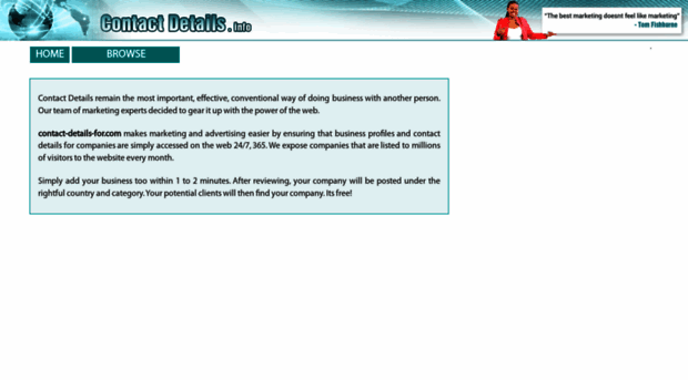 contact-details-for.com