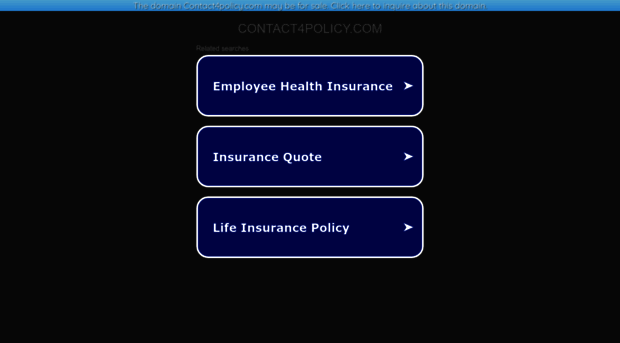 contact4policy.com