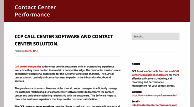 contactcenterperformance.wordpress.com