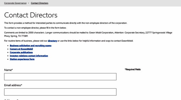 contactdirectors.exxonmobil.com