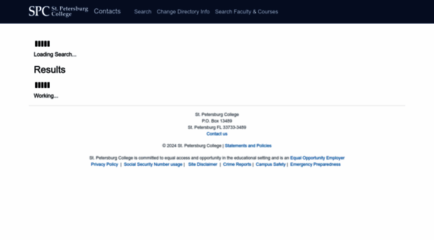 contactdirectory.spcollege.edu