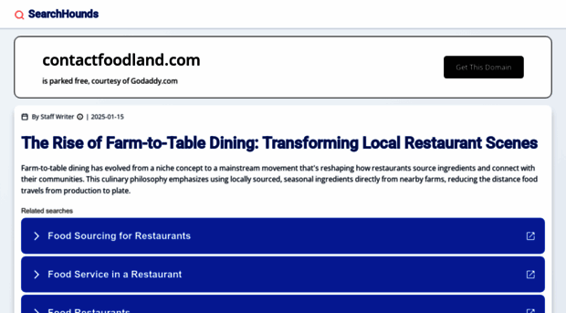 contactfoodland.com