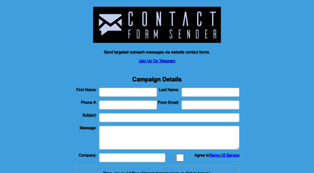 contactformsender.com