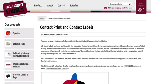 contactlabels.com.au