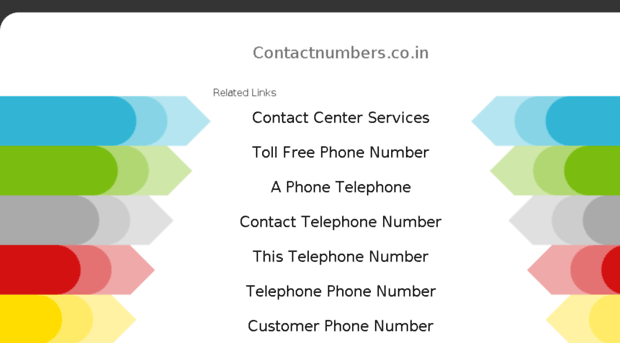 contactnumbers.co.in