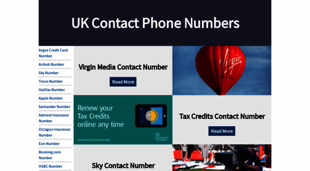 contactphonenumbers.co.uk