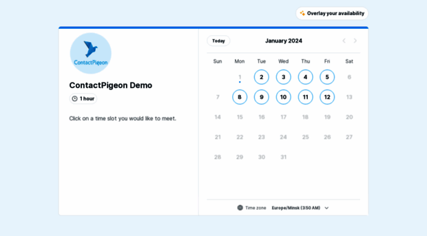 contactpigeon.youcanbook.me