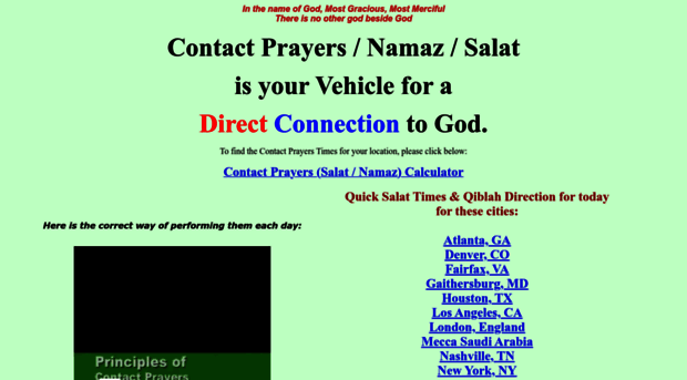 contactprayers.com