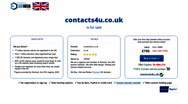 contacts4u.co.uk