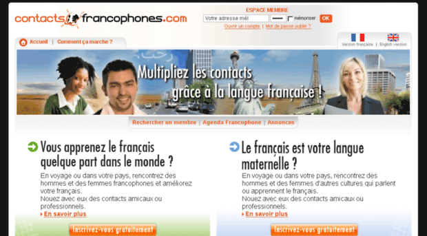 contactsfrancophones.com