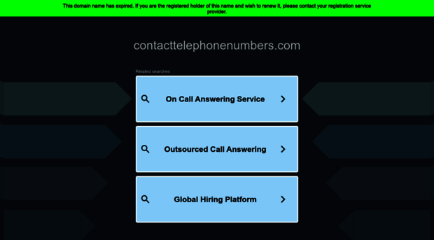 contacttelephonenumbers.com