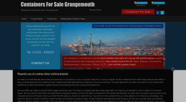 containersforsalegrangemouth.co.uk