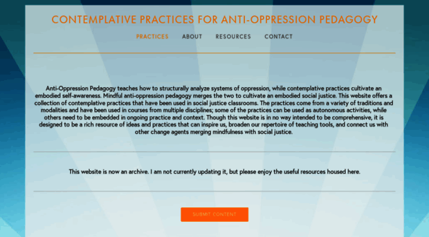 contemplativepracticesforantioppressionpedagogy.com