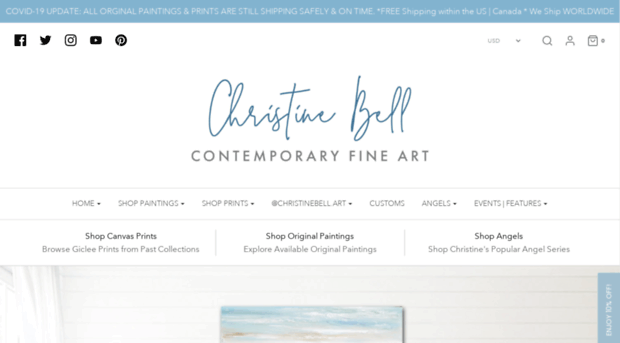 contemporaryartbychristine.com