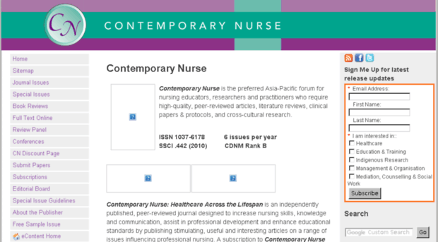 contemporarynurse.com