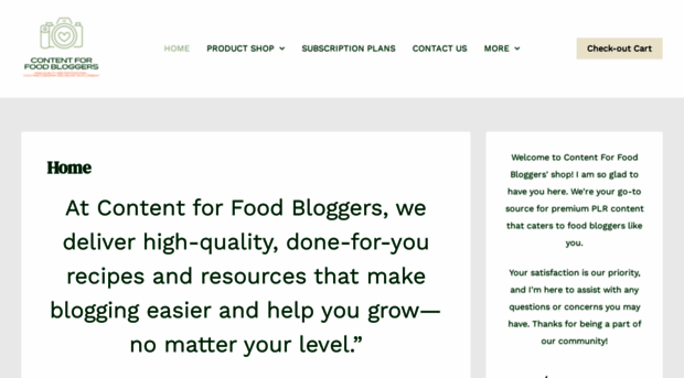 contentforfoodbloggers.com