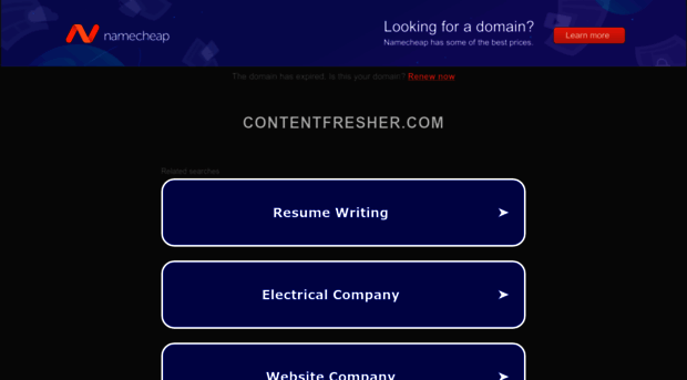 contentfresher.com