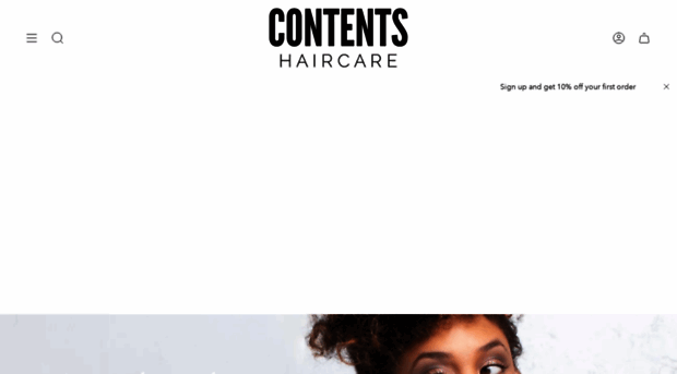 contentshaircare.com