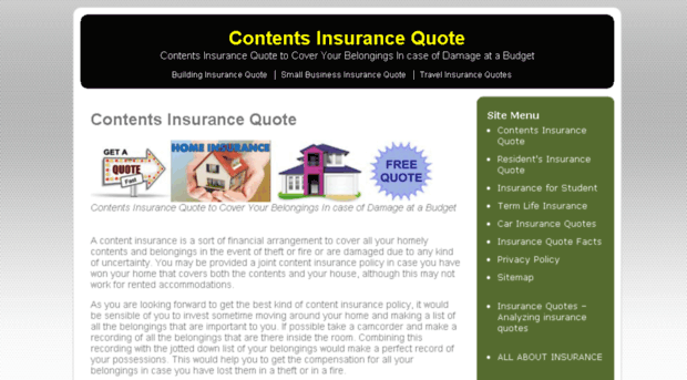 contentsinsurancequotes.net
