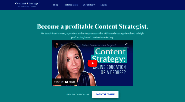 contentstrategycourses.com