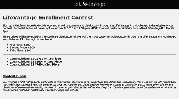 contest.lifevantage.com