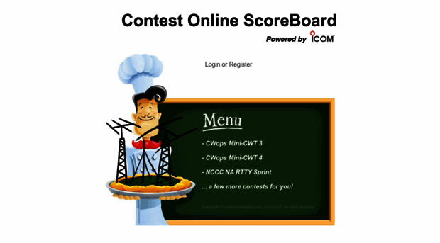 contestonlinescore.com